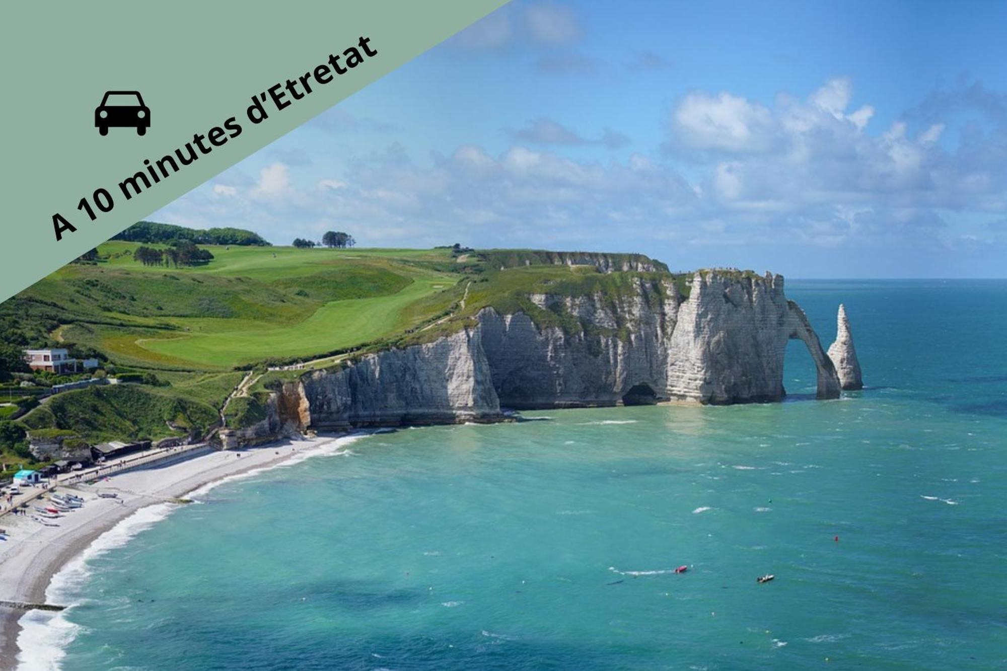 شقة Escapade A 10 Min D'Etretat Criquetot-lʼEsneval المظهر الخارجي الصورة